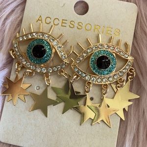 Eye for an eye earrings
